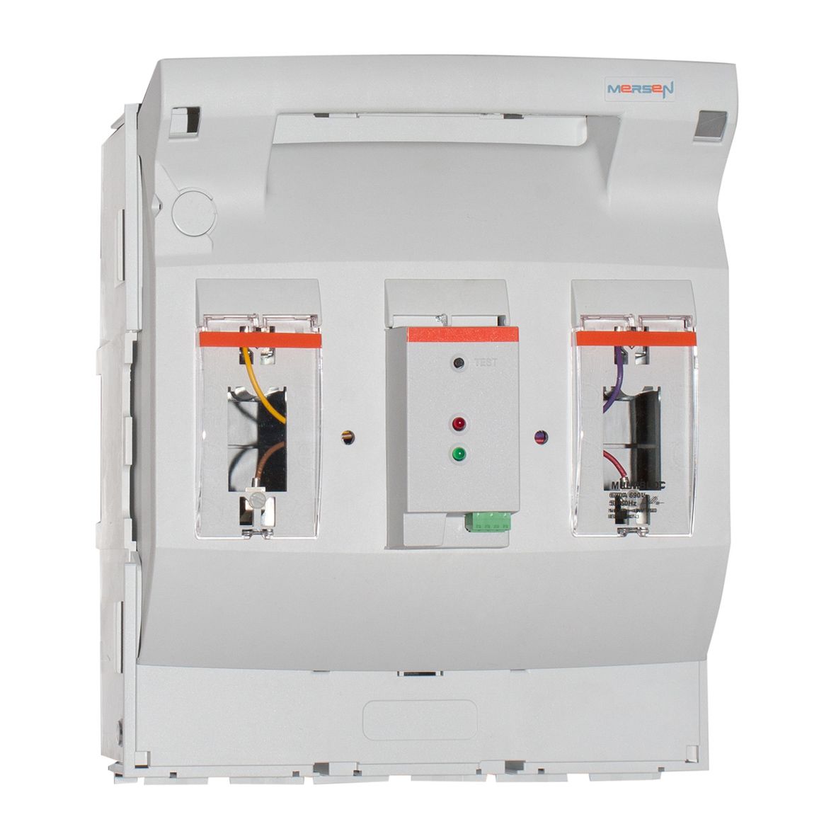 M1023074 - MULTIBLOC 3.ST8 Gr. 3 / 630A, 3-pole electronic fuse monitoring installed